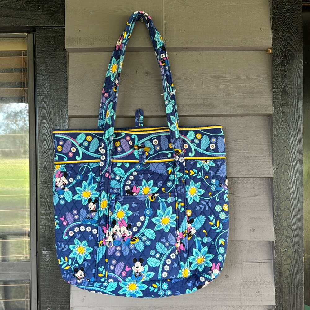 Vera Bradley x Disney Blue Paisley Print- Rare and Retired